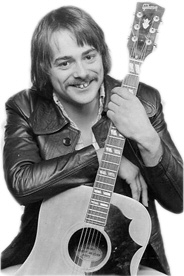 Dave Keir with Gibson \"œCountry & Western\" guitar , London, c. 1975